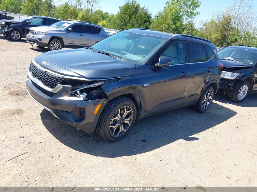 2022 Kia Seltos Ex VIN: KNDERCAA9N7302700 Lot: 39129153