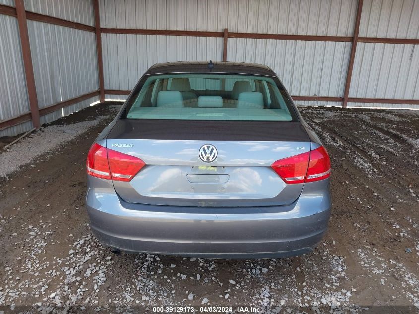 1VWAS7A34FC121487 | 2015 VOLKSWAGEN PASSAT