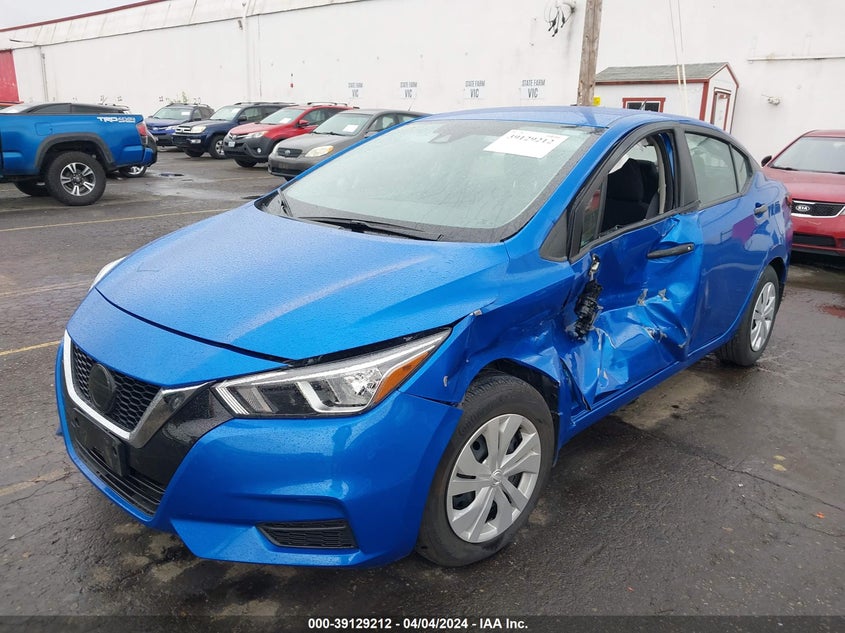 2021 NISSAN VERSA S XTRONIC CVT - 3N1CN8DV5ML922231