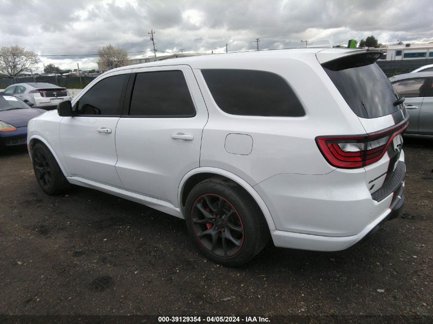 2021 Dodge Durango Srt Hellcat Awd VIN: 1C4SDJH98MC643075 Lot: 39129354