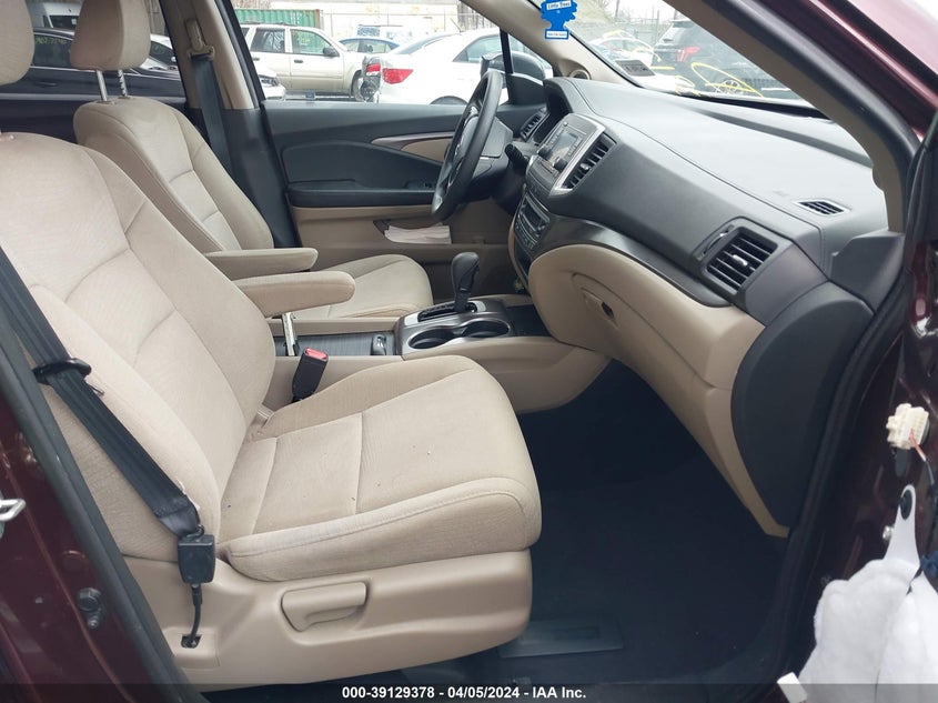 2017 HONDA PILOT LX - 5FNYF5H1XHB016991