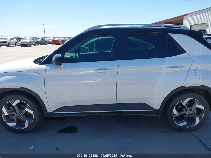 2022 HYUNDAI VENUE LIMITED - KMHRC8A32NU191289