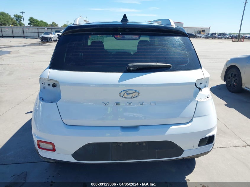 2022 HYUNDAI VENUE LIMITED - KMHRC8A32NU191289