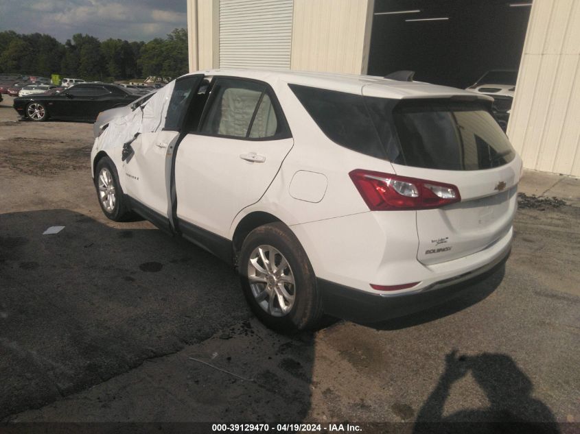 2018 Chevrolet Equinox Ls VIN: 2GNAXHEV1J6174551 Lot: 39129470