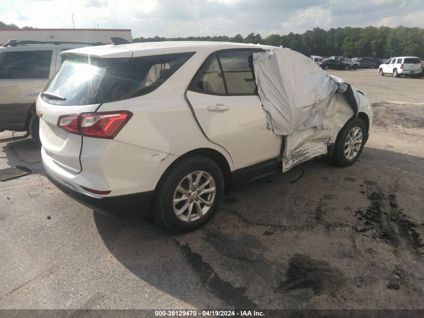 2018 Chevrolet Equinox Ls VIN: 2GNAXHEV1J6174551 Lot: 39129470