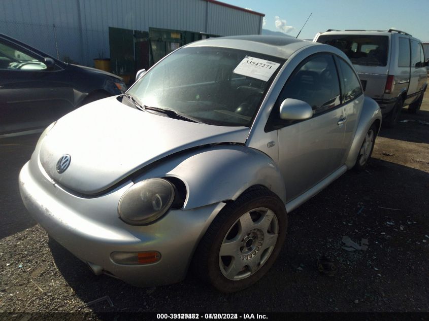 1999 Volkswagen New Beetle Glx VIN: 3VWDD21C3XM457125 Lot: 39129482