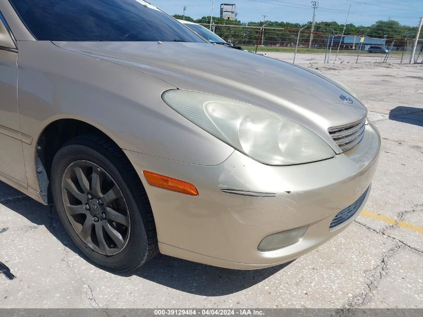 JTHBA30G245025851 | 2004 LEXUS ES 330