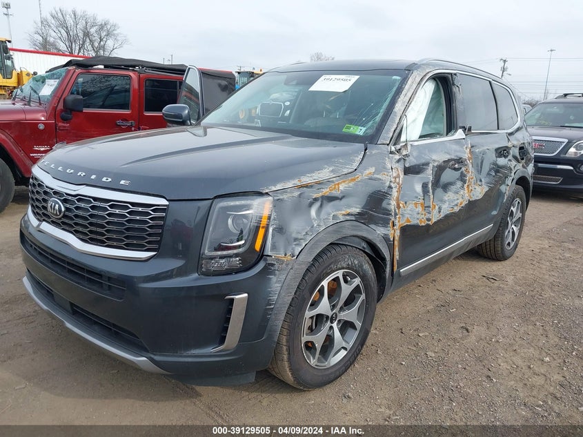 2020 Kia Telluride Ex VIN: 5XYP3DHC5LG043520 Lot: 39129505