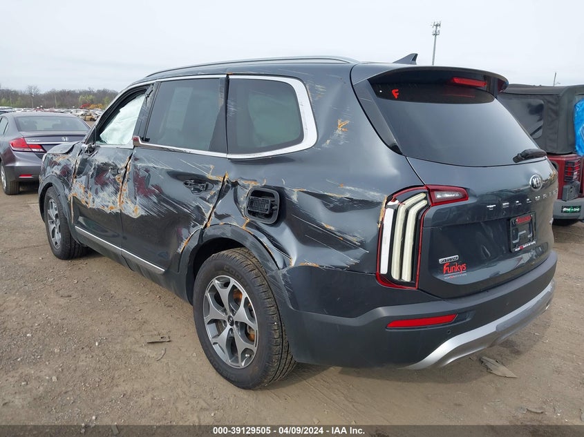 2020 Kia Telluride Ex VIN: 5XYP3DHC5LG043520 Lot: 39129505