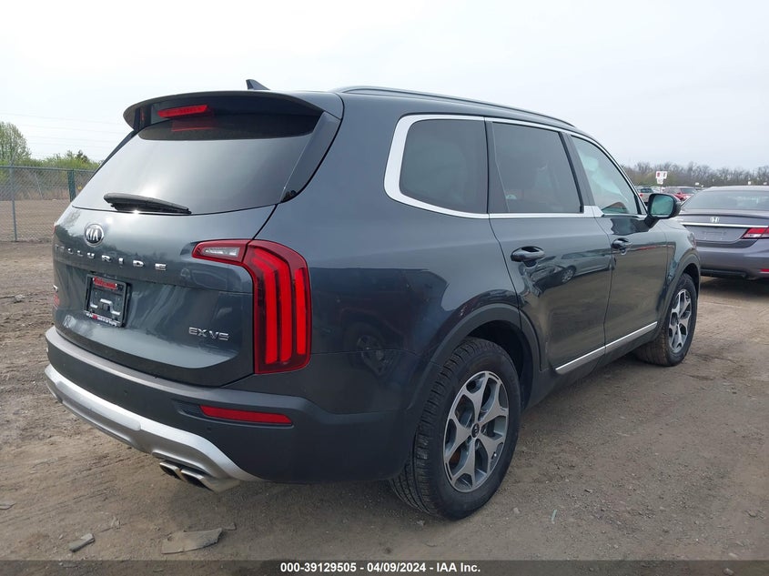 2020 Kia Telluride Ex VIN: 5XYP3DHC5LG043520 Lot: 39129505