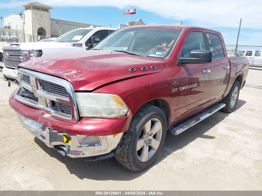 2012 Ram 1500 Slt VIN: 1C6RD6LT4CS169281 Lot: 43425791