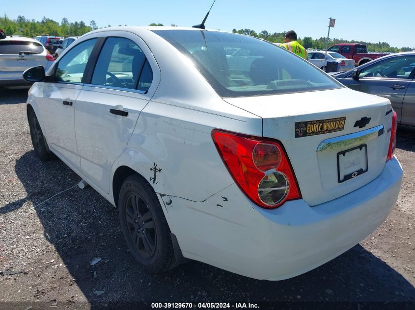 1G1JC5SB8D4241027 | 2013 CHEVROLET SONIC