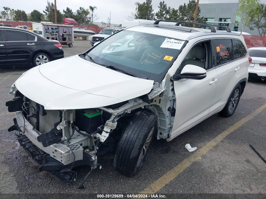 2018 TOYOTA HIGHLANDER SE/XLE - 5TDKZRFH6JS549734