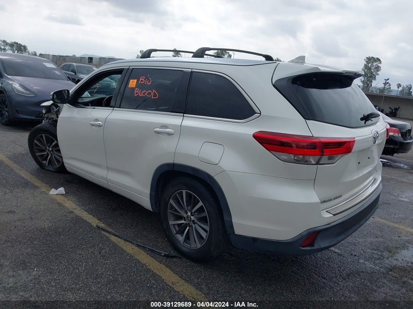 2018 TOYOTA HIGHLANDER SE/XLE - 5TDKZRFH6JS549734