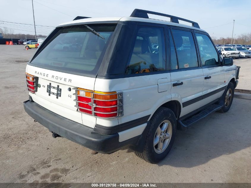 2000 Land Rover Range Rover 4.0/4.0 Se/County VIN: SALPF1540YA430169 Lot: 39129758