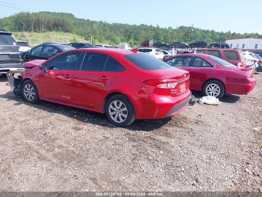 2020 Toyota Corolla Le VIN: JTDEPRAEXLJ105529 Lot: 39129759