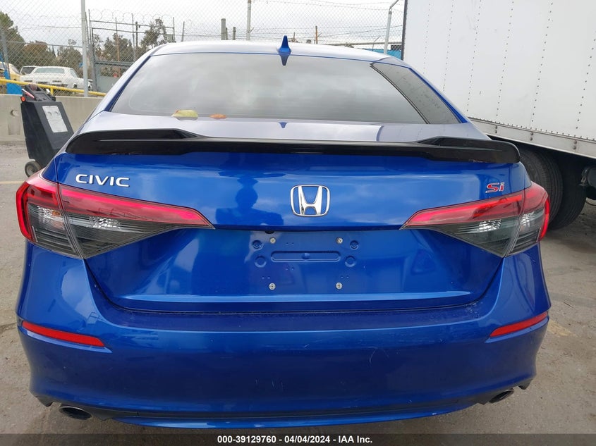 2022 HONDA CIVIC SI SEDAN - 2HGFE1E57NH470939
