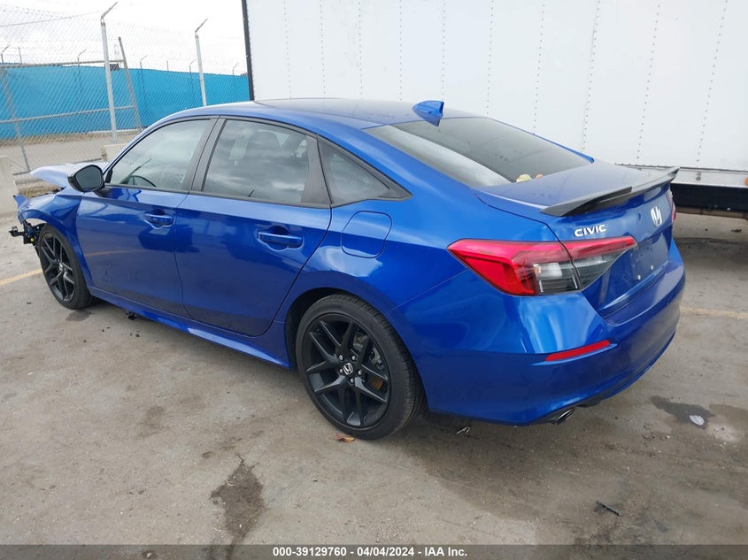 2022 HONDA CIVIC SI SEDAN - 2HGFE1E57NH470939
