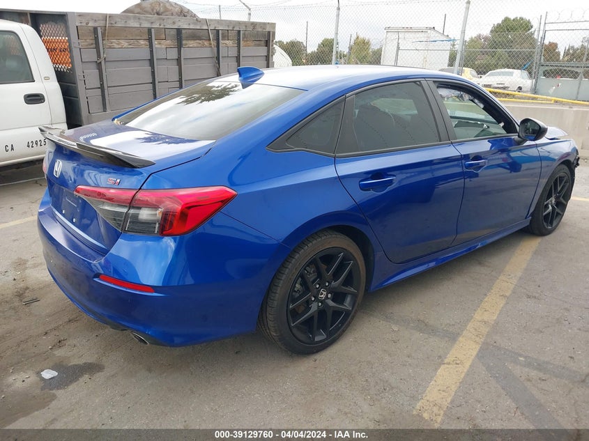 2022 HONDA CIVIC SI SEDAN - 2HGFE1E57NH470939