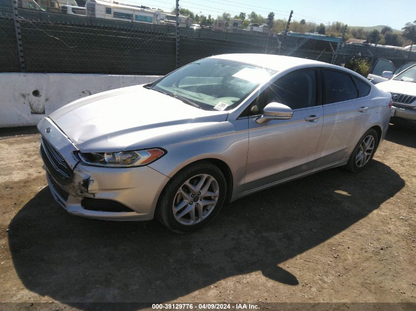 2016 FORD FUSION SE - 3FA6P0H77GR251640