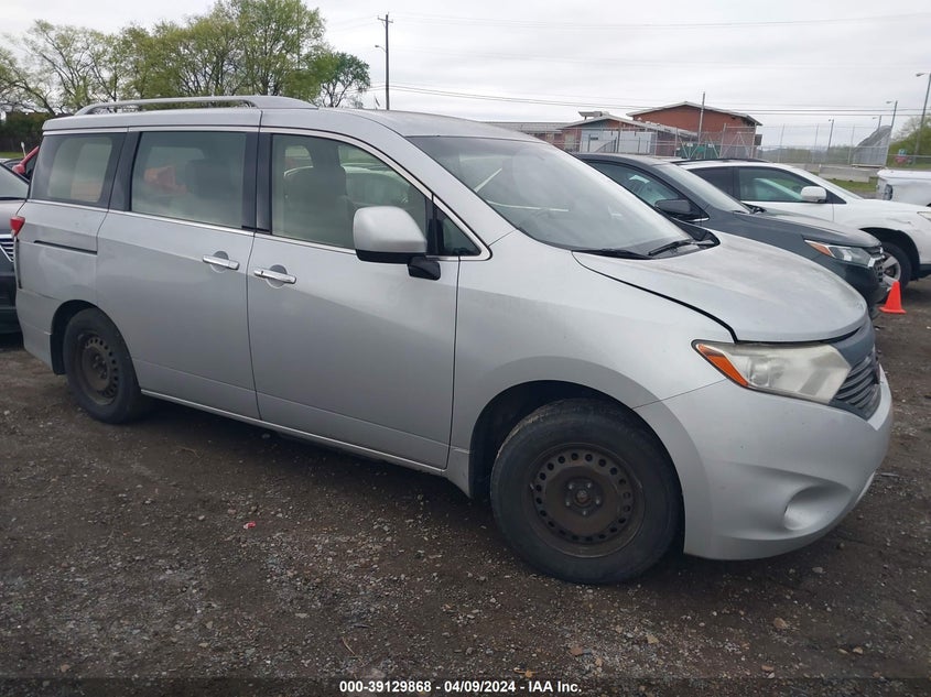 2015 Nissan Quest S VIN: JN8AE2KP9F9125874 Lot: 39129868