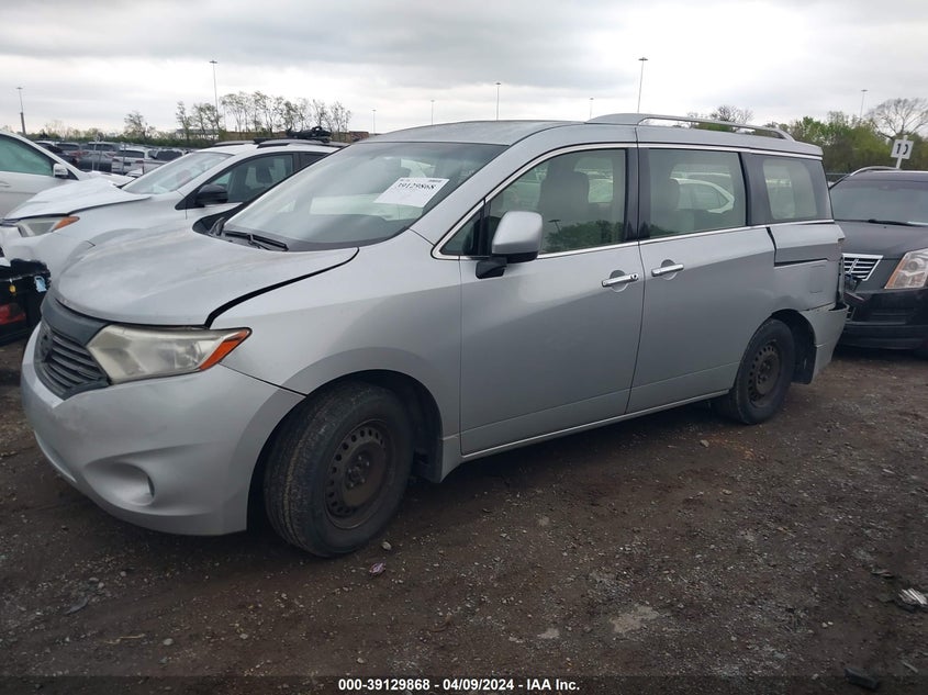 2015 Nissan Quest S VIN: JN8AE2KP9F9125874 Lot: 39129868