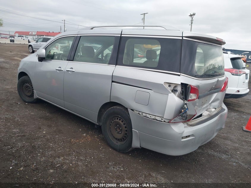 2015 Nissan Quest S VIN: JN8AE2KP9F9125874 Lot: 39129868
