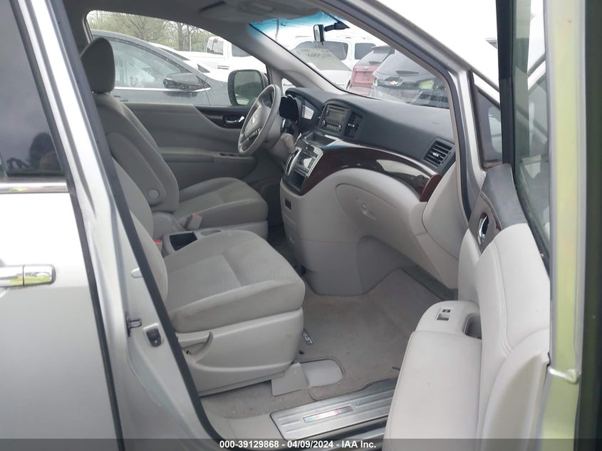 2015 Nissan Quest S VIN: JN8AE2KP9F9125874 Lot: 39129868