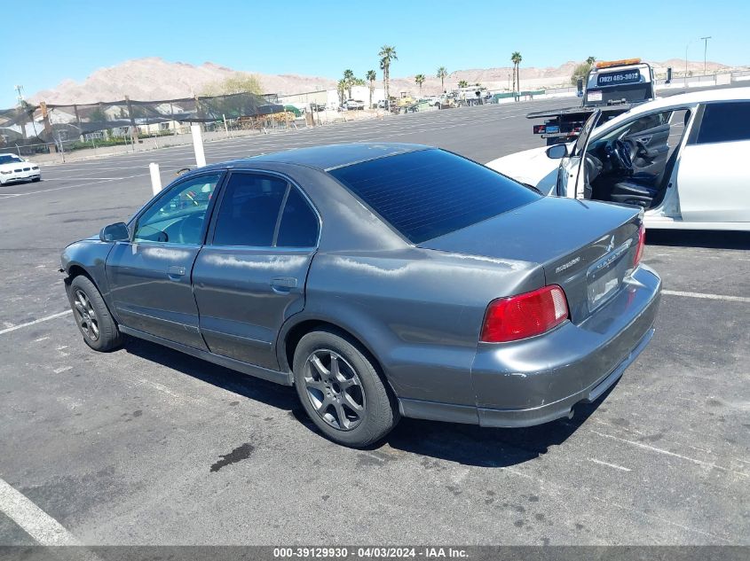 2002 Mitsubishi Galant Es/Ls VIN: 4A3AA46G52E141193 Lot: 39129930