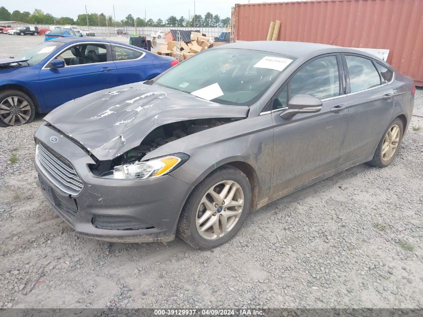 2014 Ford Fusion Se VIN: 1FA6P0HD9E5357707 Lot: 39129937