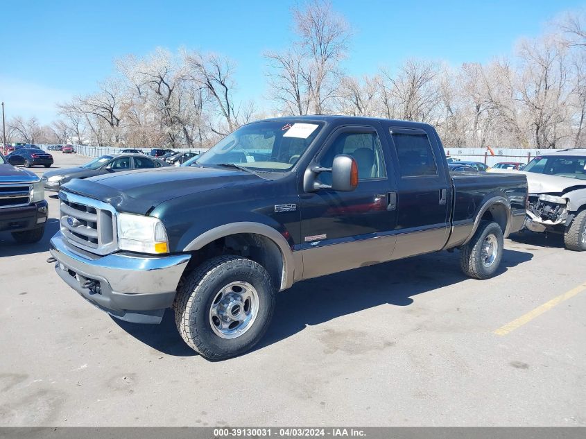 1FTNW21P74ED75422 2004 Ford F-250 Lariat/Xl/Xlt