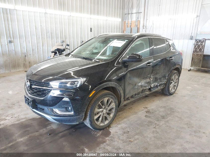 2022 Buick Encore Gx Awd Essence VIN: KL4MMGSL8NB135464 Lot: 39130047