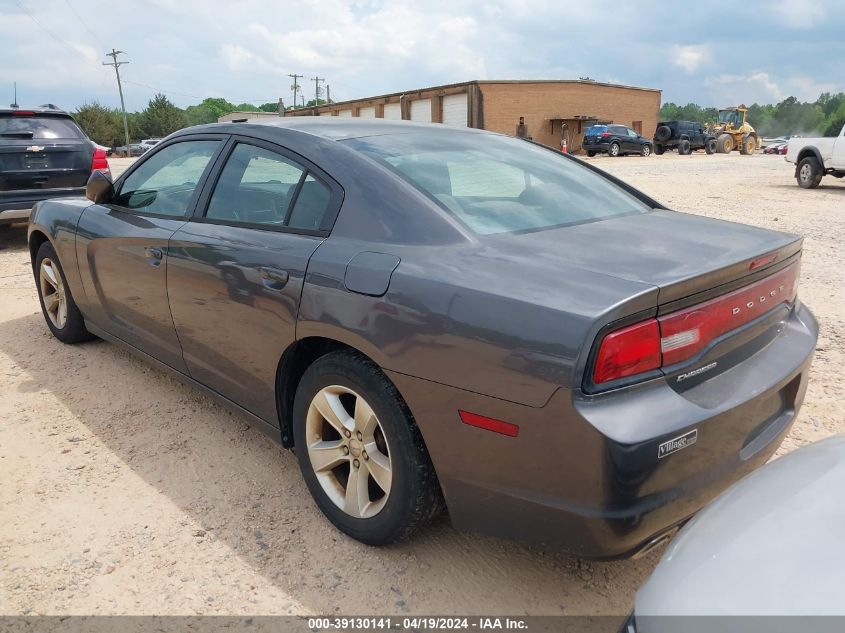 2013 Dodge Charger Se VIN: 2C3CDXBGXDH542099 Lot: 39130141