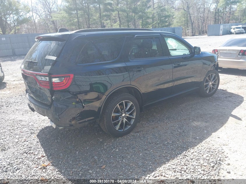 VIN 1C4RDJDG6JC112438 2018 DODGE DURANGO GT AWD