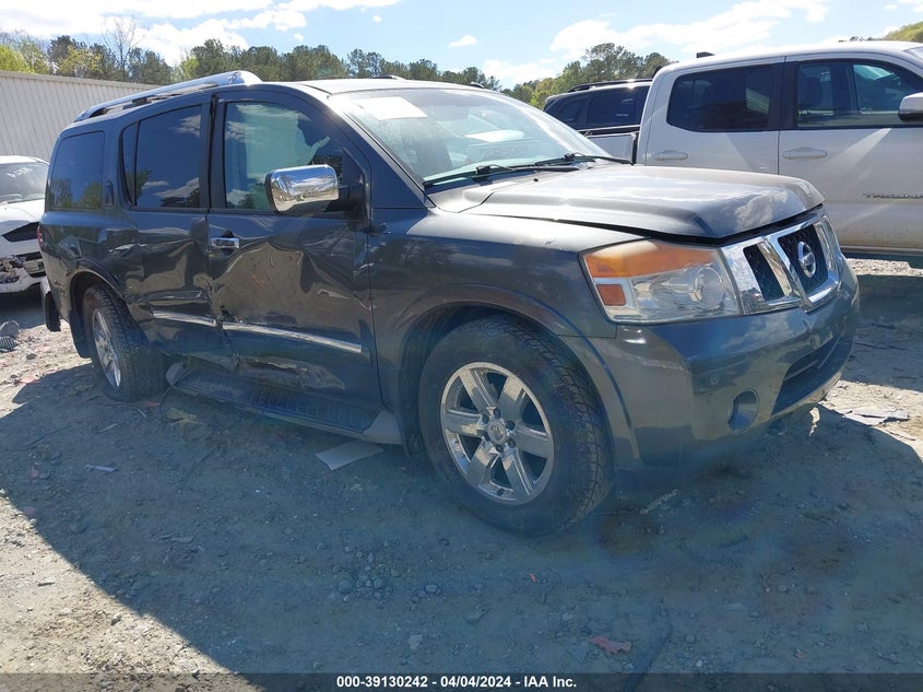 2012 Nissan Armada Platinum VIN: 5N1BA0NF6CN616095 Lot: 39130242