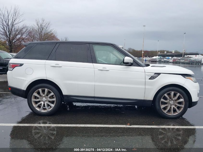 2017 Land Rover Range Rover Sport 3.0L V6 Supercharged Hse VIN: SALWR2FV1HA162393 Lot: 39130275