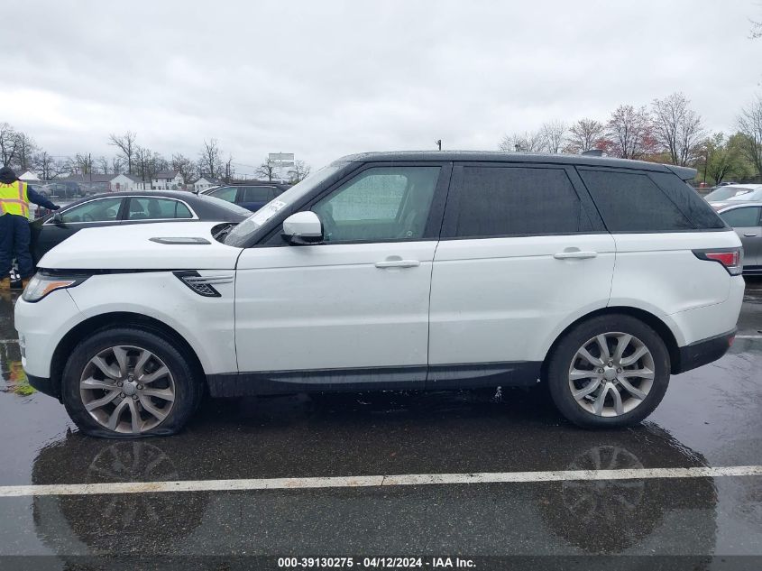 2017 Land Rover Range Rover Sport 3.0L V6 Supercharged Hse VIN: SALWR2FV1HA162393 Lot: 39130275