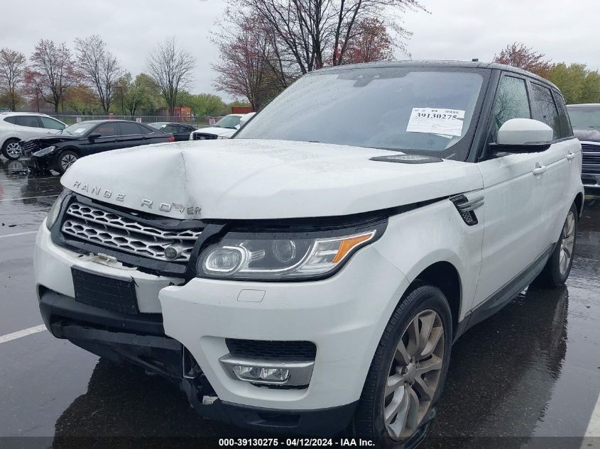 2017 Land Rover Range Rover Sport 3.0L V6 Supercharged Hse VIN: SALWR2FV1HA162393 Lot: 39130275