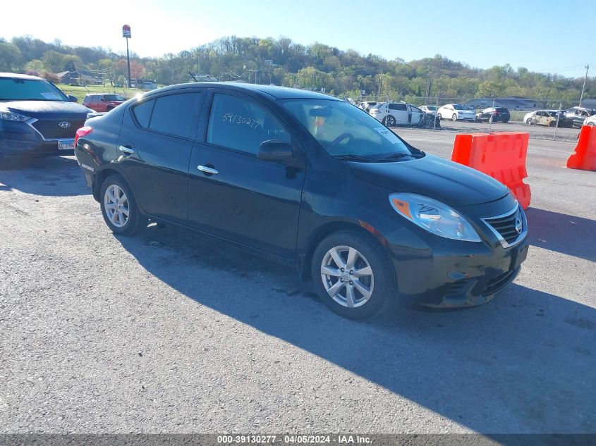 2014 Nissan Versa 1.6 Sv VIN: 3N1CN7AP0EL834091 Lot: 39130277