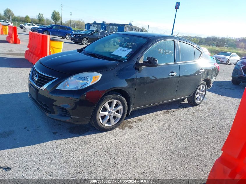 2014 Nissan Versa 1.6 Sv VIN: 3N1CN7AP0EL834091 Lot: 39130277