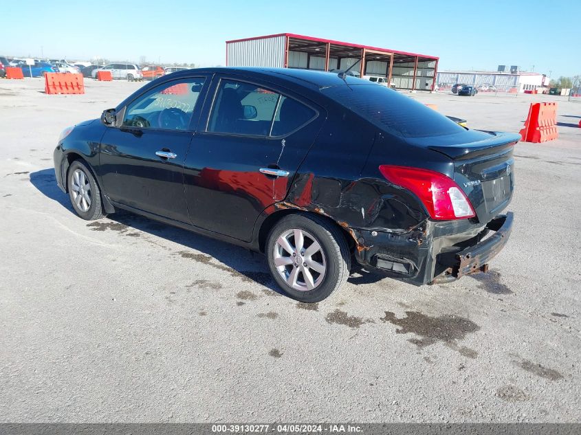 2014 Nissan Versa 1.6 Sv VIN: 3N1CN7AP0EL834091 Lot: 39130277