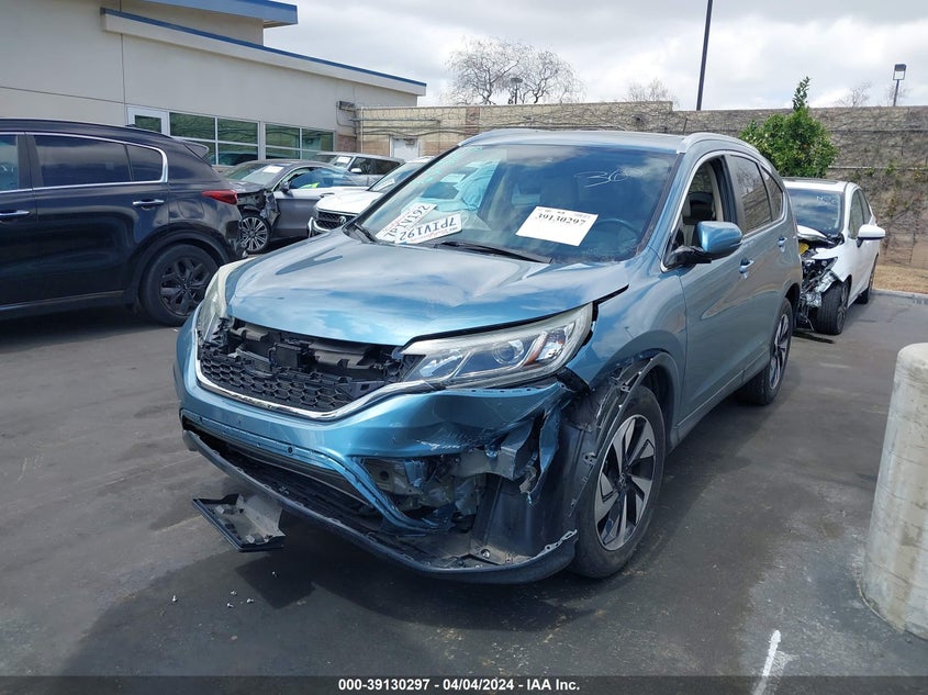 2016 HONDA CR-V TOURING - 5J6RM3H9XGL002129