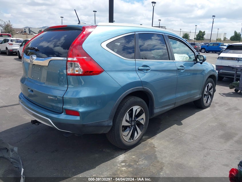 2016 HONDA CR-V TOURING - 5J6RM3H9XGL002129