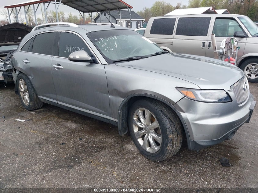 2006 Infiniti Fx45 VIN: JNRBS08W06X400491 Lot: 39130389