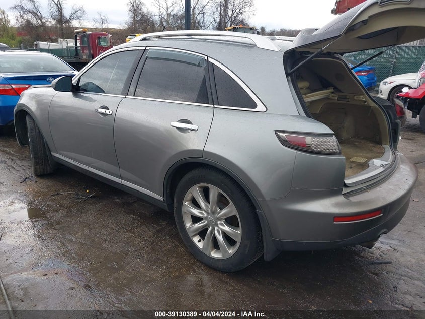 2006 Infiniti Fx45 VIN: JNRBS08W06X400491 Lot: 39130389