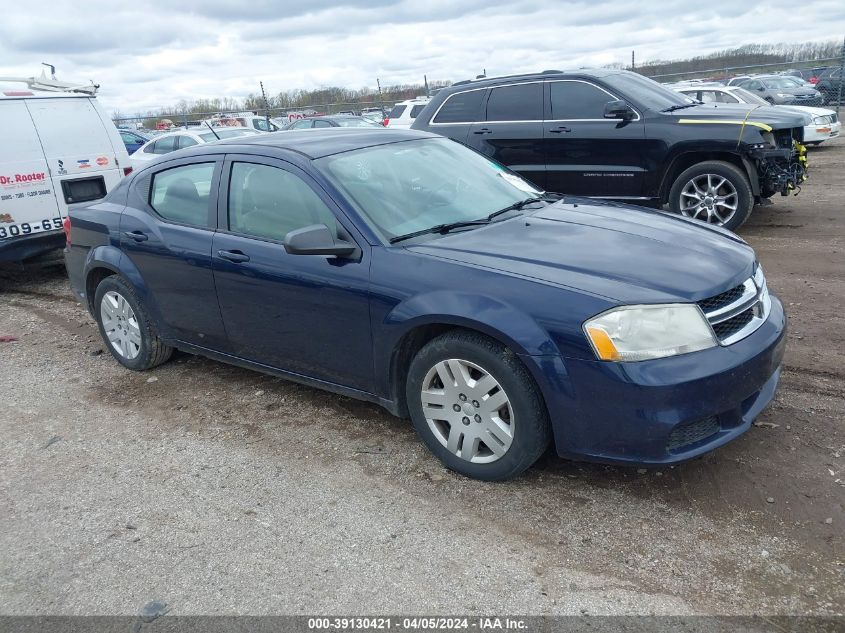 2014 DODGE AVENGER SE - 1C3CDZAB5EN189314
