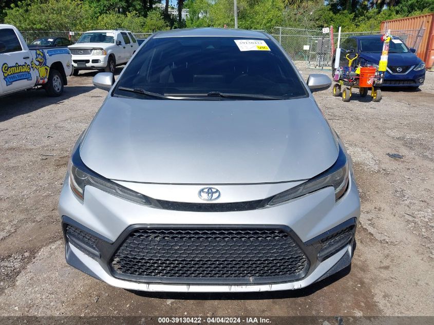 2020 Toyota Corolla Se VIN: JTDS4RCE4LJ024177 Lot: 40338888