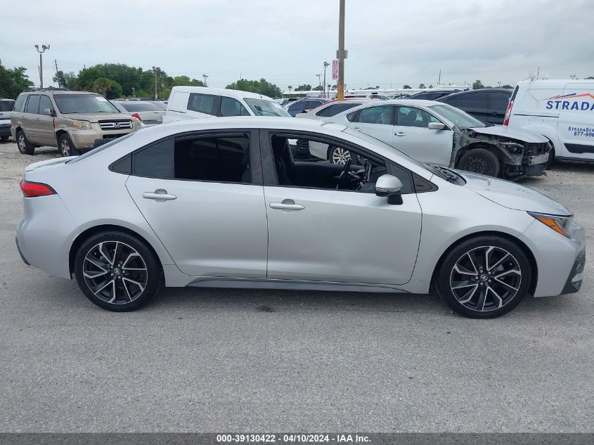 2020 Toyota Corolla Se VIN: JTDS4RCE4LJ024177 Lot: 40338888