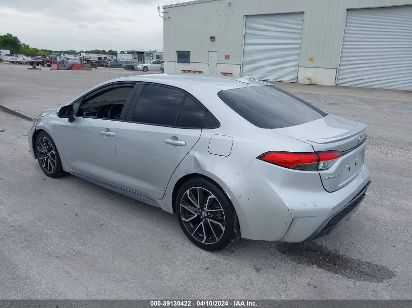 2020 Toyota Corolla Se VIN: JTDS4RCE4LJ024177 Lot: 40338888