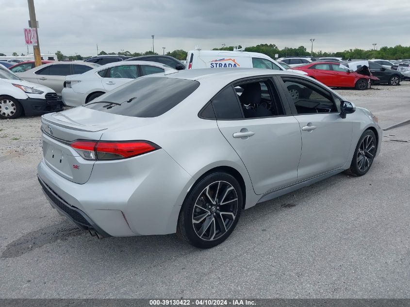 2020 Toyota Corolla Se VIN: JTDS4RCE4LJ024177 Lot: 40338888